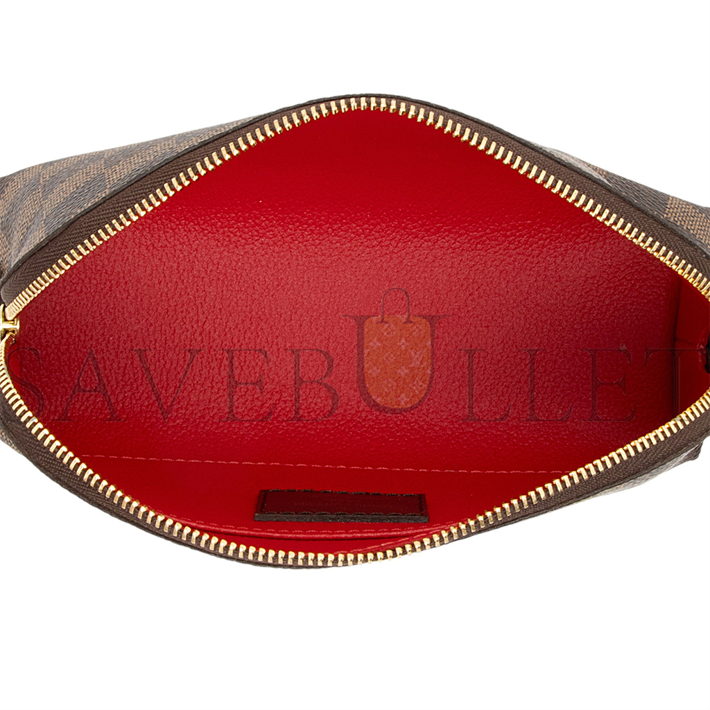 LOUIS VUITTON DAMIER EBENE COSMETIC POUCH M47515 (19*12*6cm) 